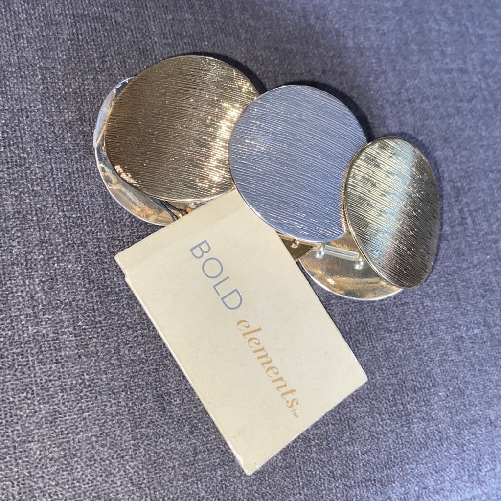 Brand New With Tags Bold Elements 2 Tone Bracelet 18$